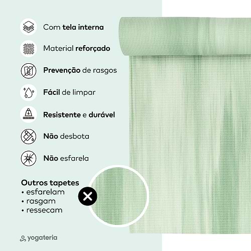 yogateria-tapete-ganges-verde-menta_4 Tapete de yoga estampado Ganges – 6mm PVC ecológico