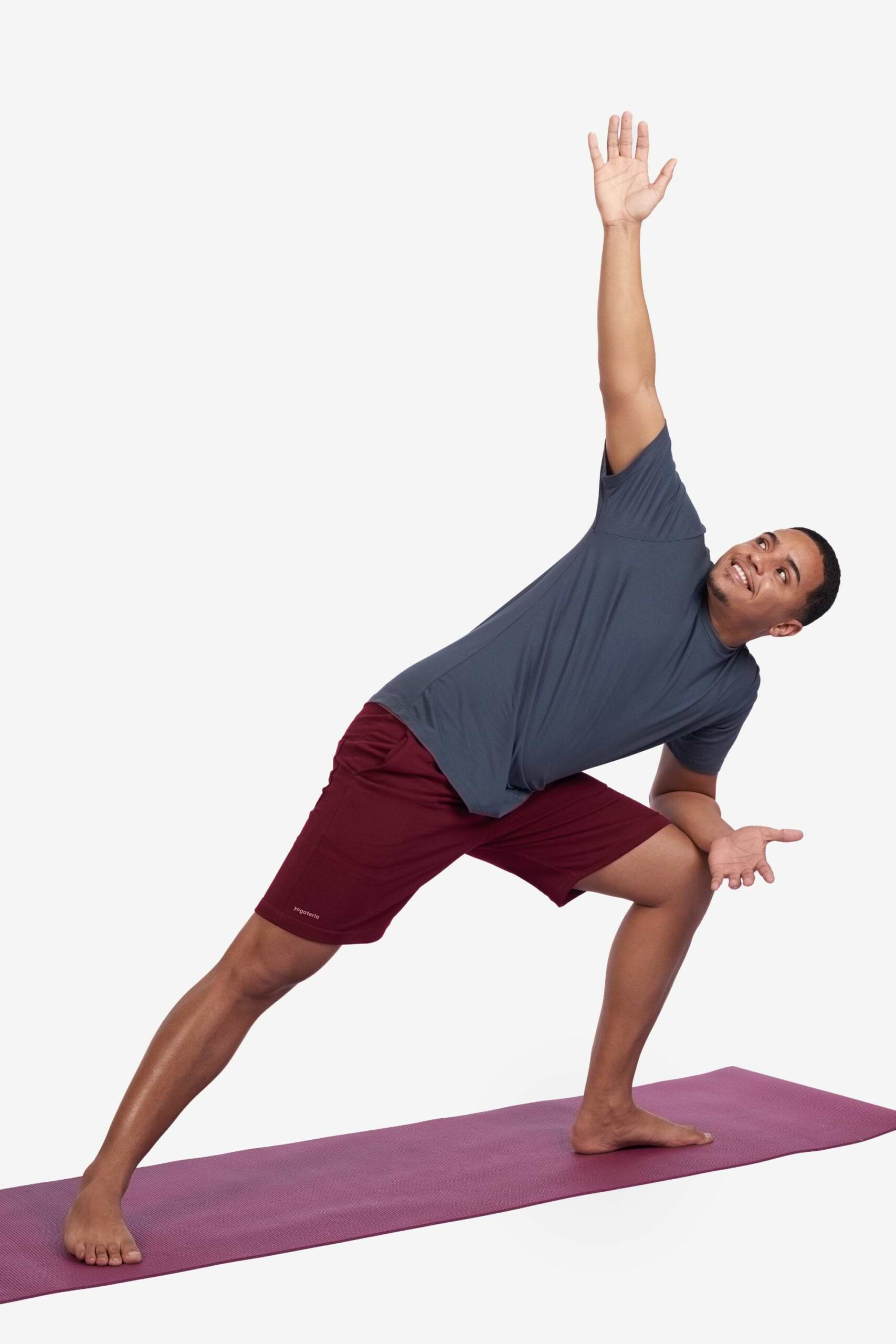 Bermuda Flex - Masculina 1 bermuda-flex-yogateria-vinho-06