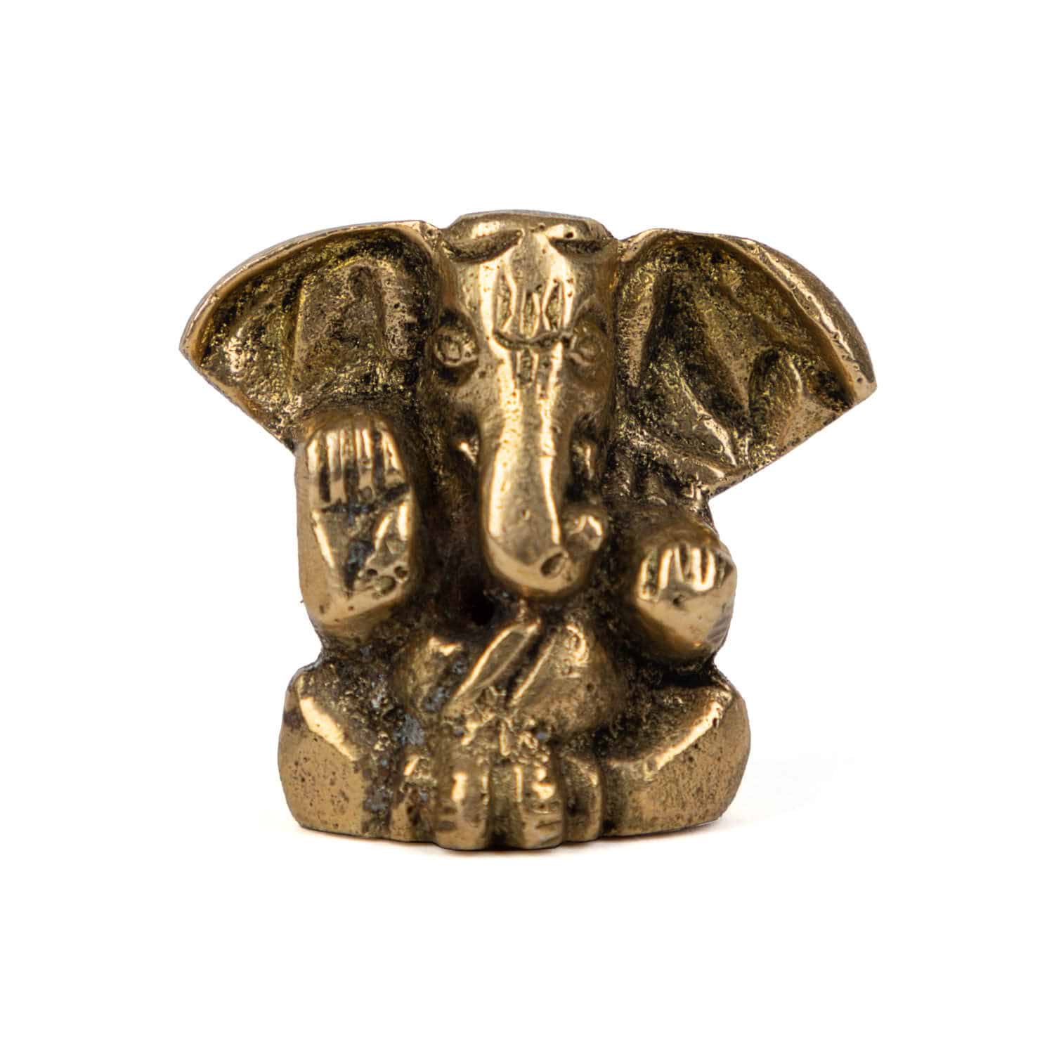 Estátua Ganesha Mini – Bronze