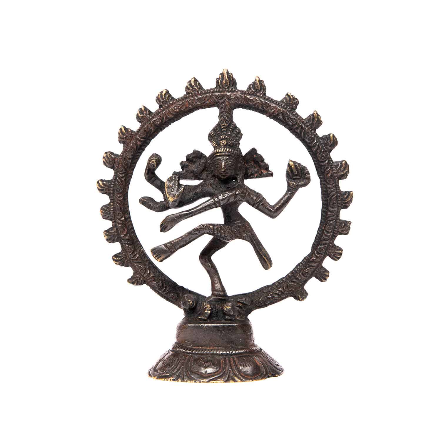 Estátua Shiva Nataraja  - Bronze 13cm
