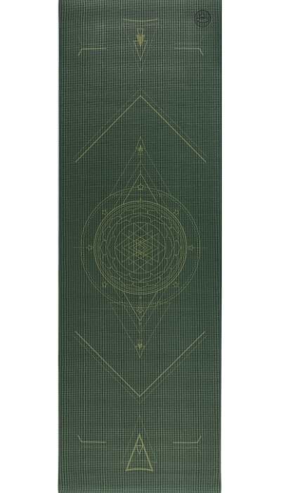undefined | Tapete de yoga estampado Leela Yantra Cosmic- 4.5mm PVC ecológico