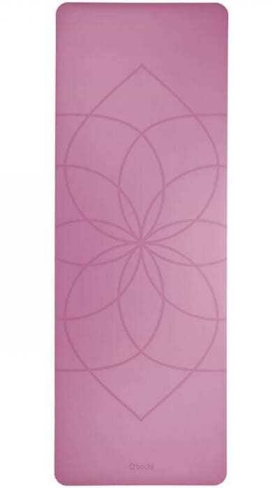 undefined | Tapete de yoga estampado Phoenix lavanda – 4mm PU borracha natural