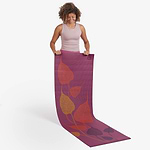 Tapete de yoga estampado Leela Folhas- 4.5mm PVC ecológico