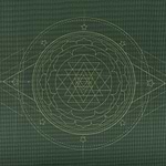 Tapete de yoga estampado Leela Yantra Cosmic- 4.5mm PVC ecológico