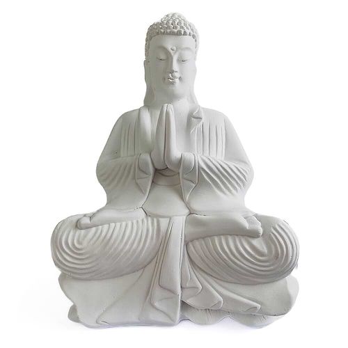 Estátua-Buddha-Oração---Namaskara-Mudra---branco-03