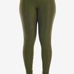 Verde Militar - Legging Space - Soft Shine - Yogateria - 01