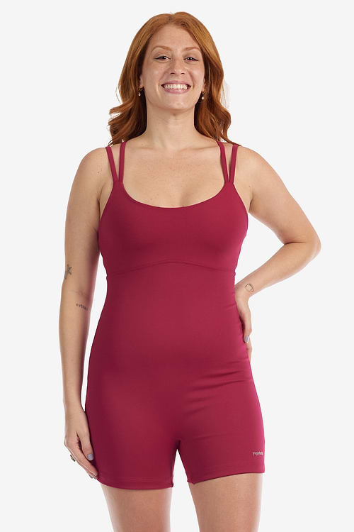 Macaquinho Aura - Yogateria - Framboesa - 07