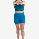 Short Go - Yogateria - Azul Caribe - 01