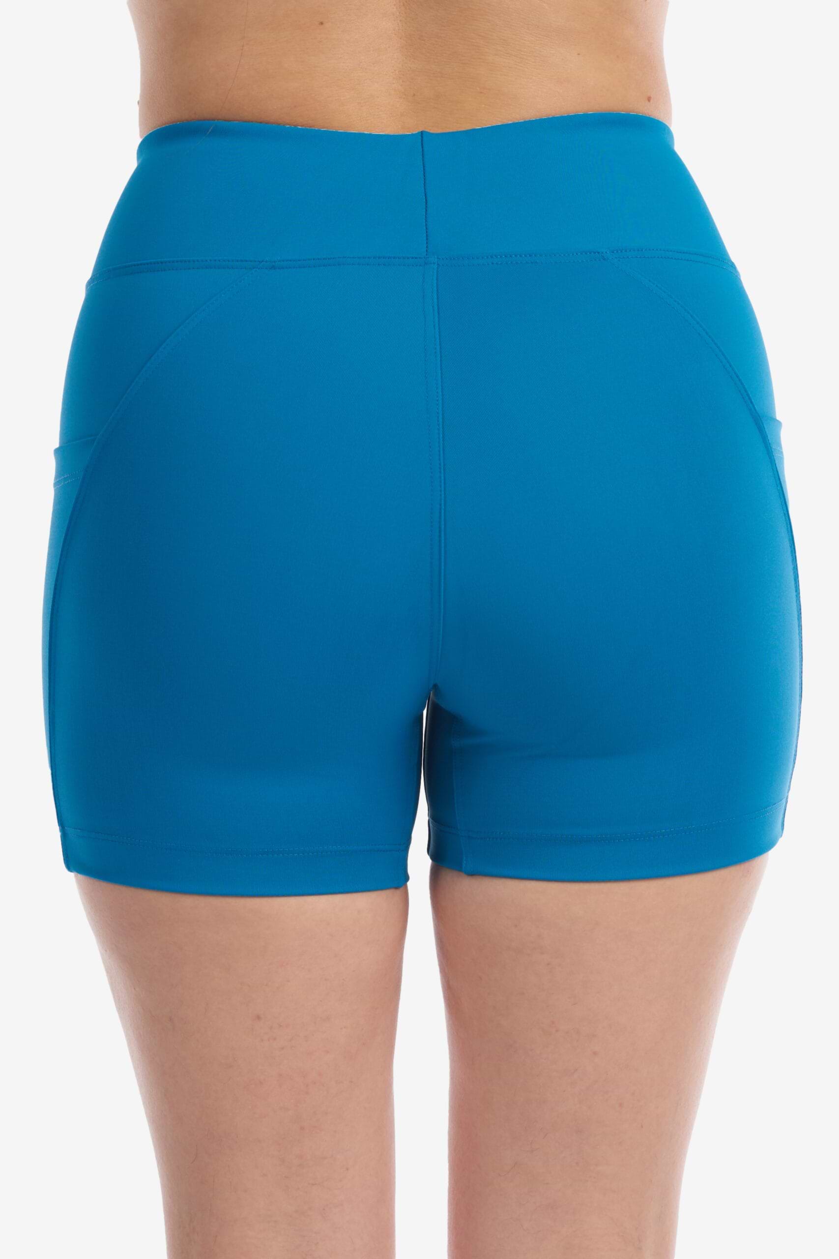Short Go - Yogateria - Azul Caribe - 05