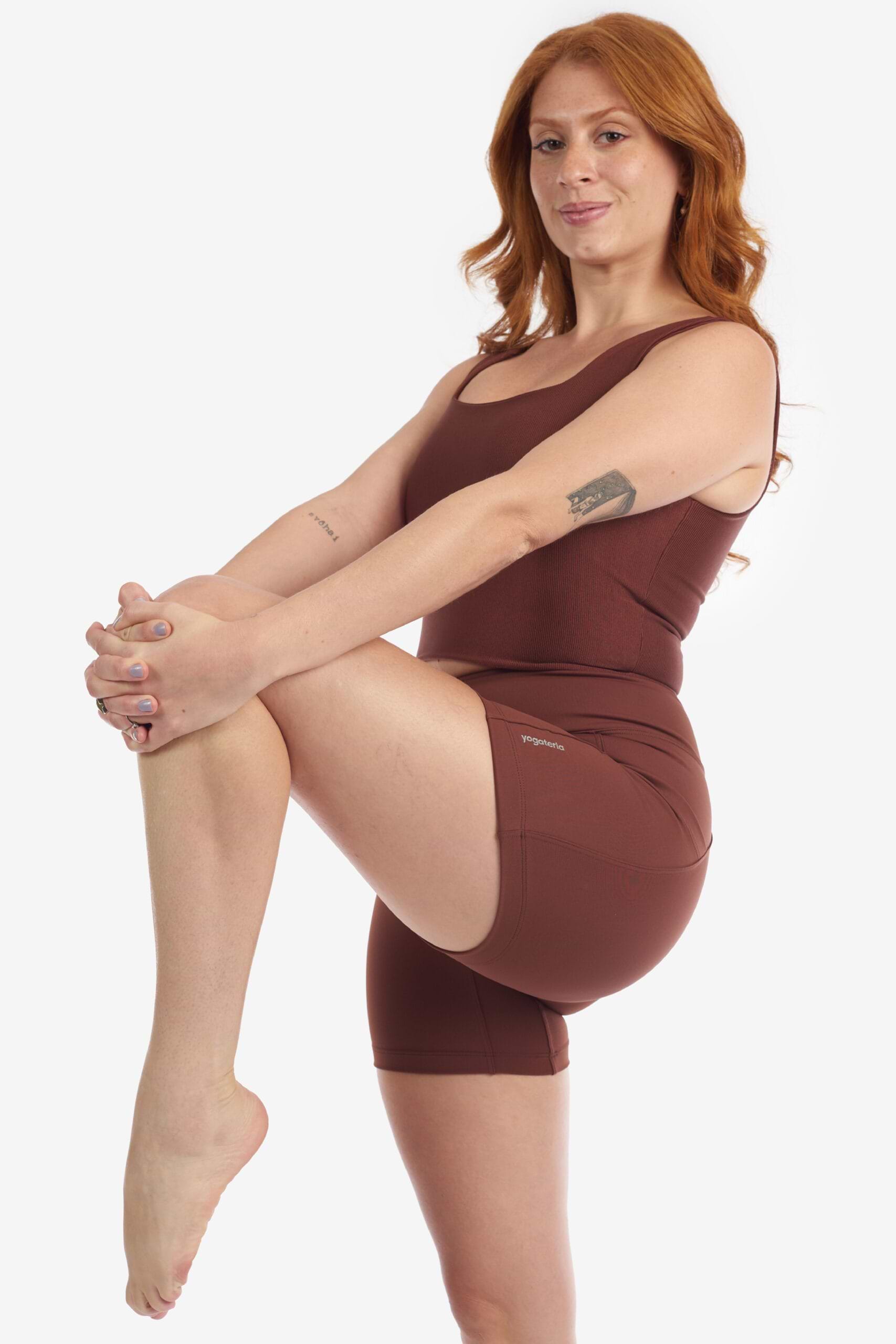 Short Go - Yogateria - Cacau - 07