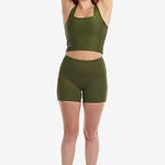 Short Go - Yogateria - Verde Militar - 01