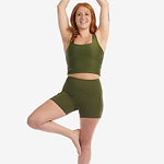 Short Go - Yogateria - Verde Militar - 02