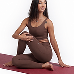 yogateria top harmony brown 4