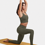 yogateria top harmony verde oliva 3