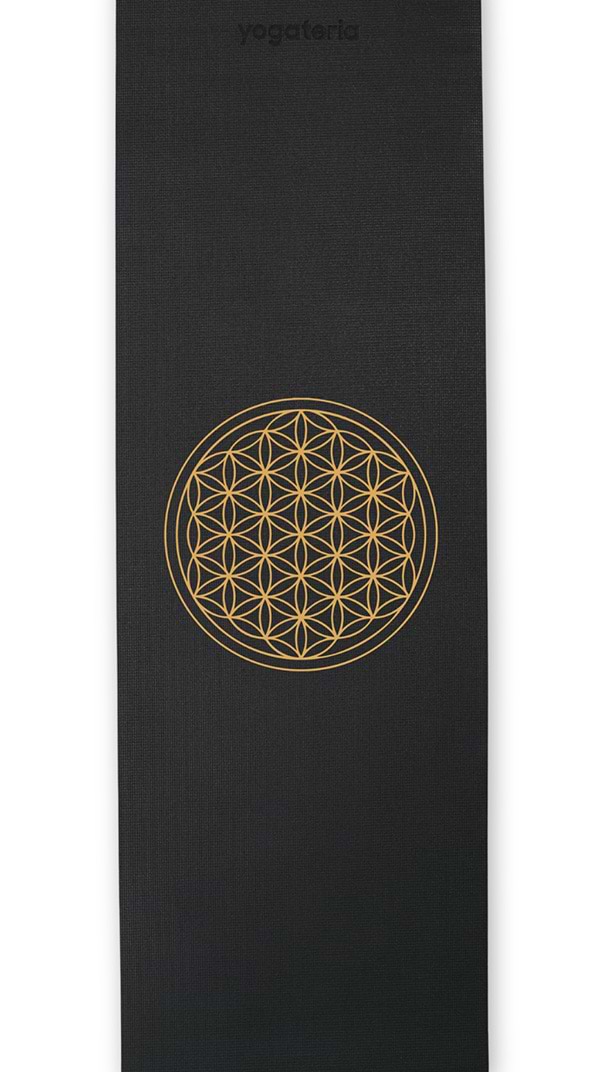 Tapete de Yoga Estampado Leela A Flor da Vida - 4.5mm PVC eco 2
